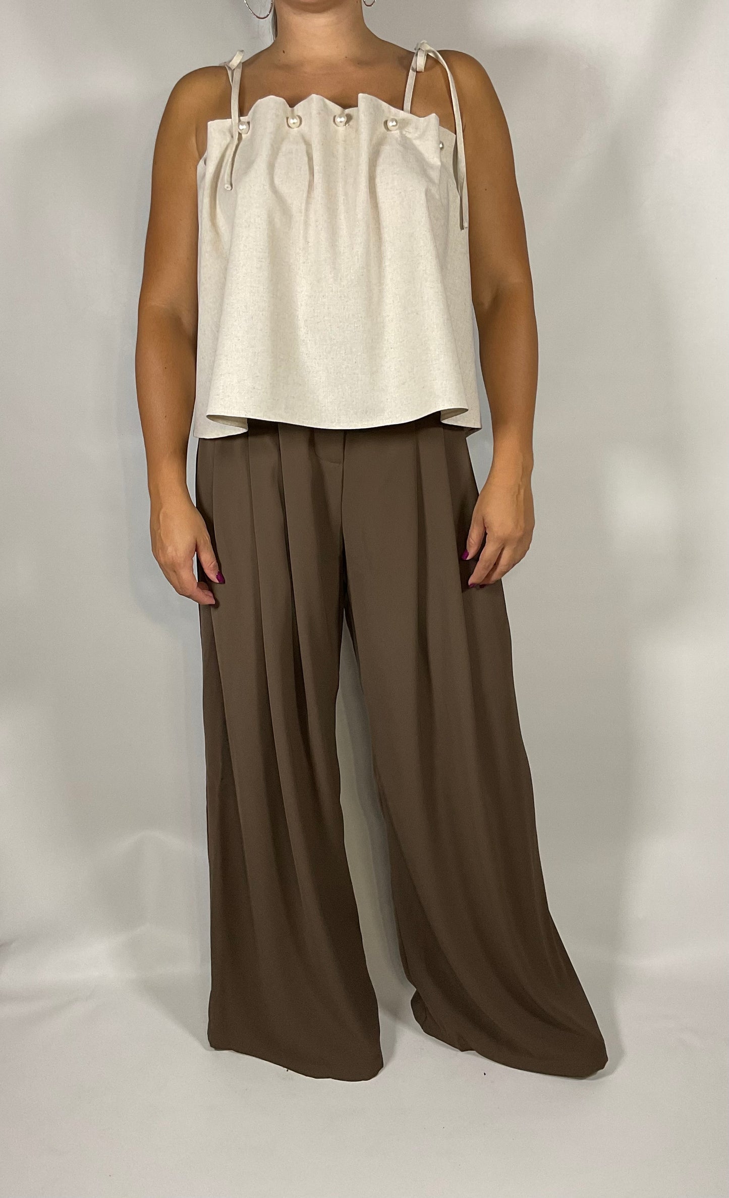 Martina Pleated Trouser