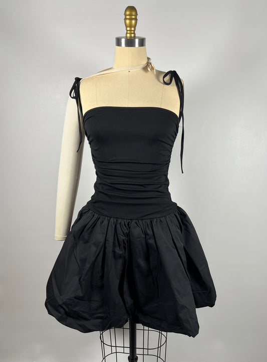 Beatrice Ruched Bubbled Dress