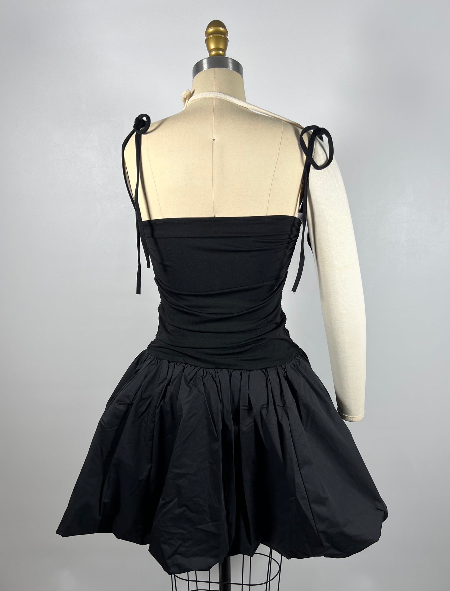 Beatrice Ruched Bubbled Dress