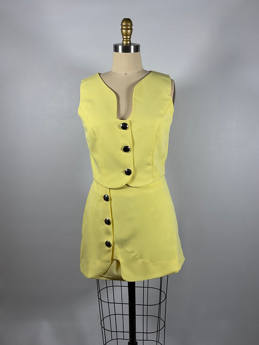 Anna Wavy Vest Set